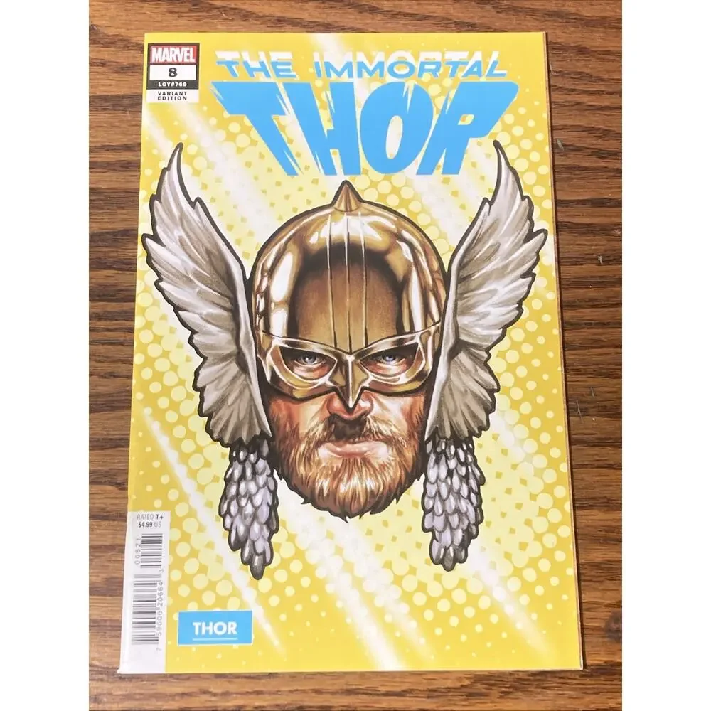 Immortal Thor #8 Mark Brooks Headshot Variant Comic Book First Print